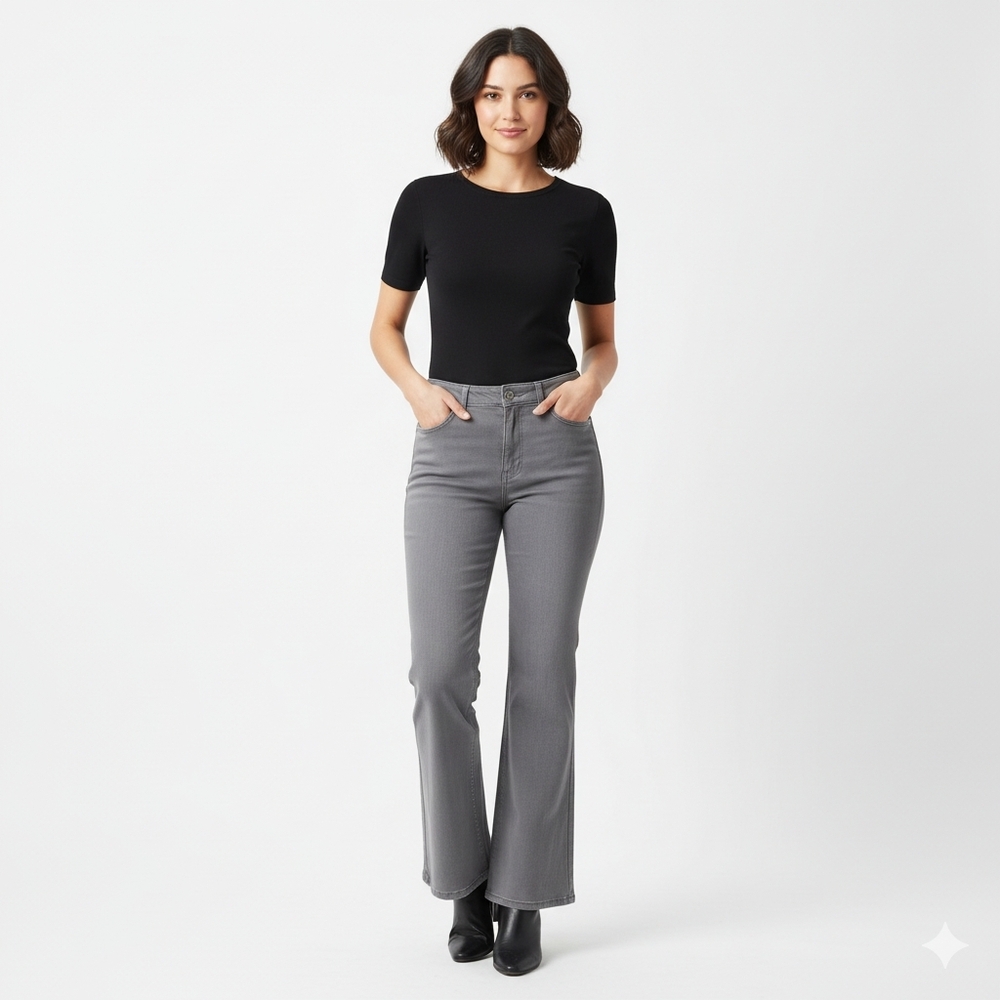 H&M Jeans Gray Women's Sz 12